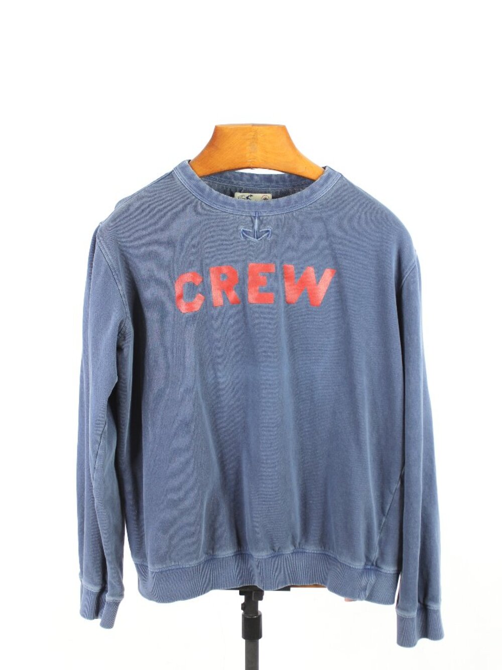 KIEL JAMES PATRICK Anchorknit Terry Fleece Coastal Crew Neck Sweatshirt, Size L